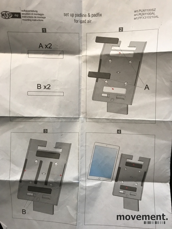 Solgt!Ipadstativ / nettbrettholder i - 5 / 5