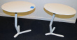 Solgt!Lite loungebord / kaffebord i hvitt - 2 / 3