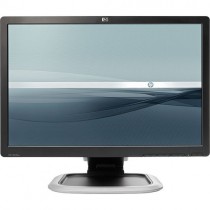 Flatskjerm til PC: Hewlett-Packard L2245w, 22toms, 1680x1050, VGA/DVI, pent brukt