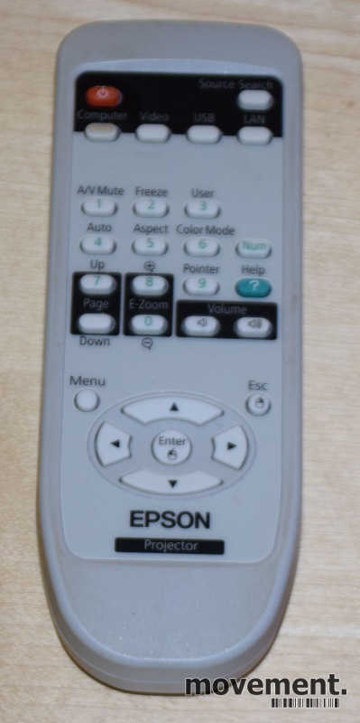 Solgt!Prosjektor: Epson EB-915W, HDMI, - 4 / 5