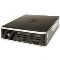 Stasjonær PC: HP Compaq 8200 Elite Ultra-slim Desktop, i5-2400S 2,5GHz/4GB/275GB SSD/WIN10, pent brukt