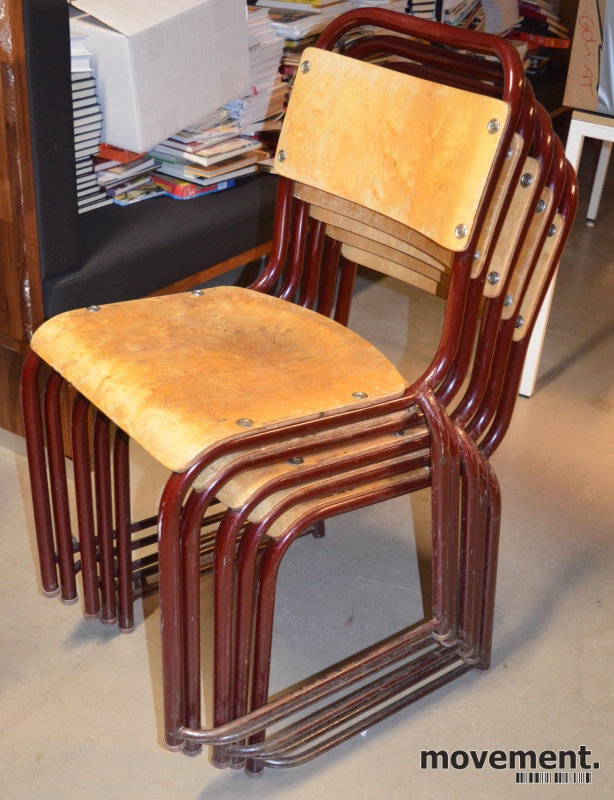 Solgt!Solid skolestol / stablestol i - 3 / 3