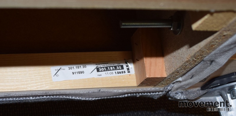 Solgt!2-seter sofa fra IKEA, Karlstad i - 3 / 3