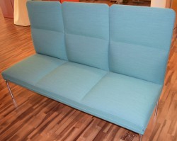 Loungesofa fra ForaForm, modell Senso, Design: Andersen & Voll, 3seter, 190cm bredde, pent brukt