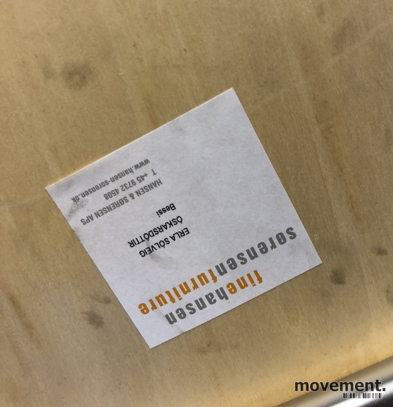 Solgt!Konferansestol i bjerk med sete i - 3 / 3