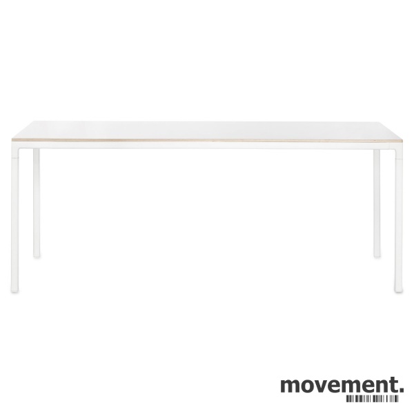 Møtebord konferansebord i hvitt fraHAY, modell T12 Best pris på Hay Spisebord T12 250x95cm Spisebord