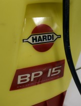 Ryggsprøyte for insektsmiddel etc: Hardi BP15, 15 liters kapasitet, ryggsekksprøyte, pent brukt
