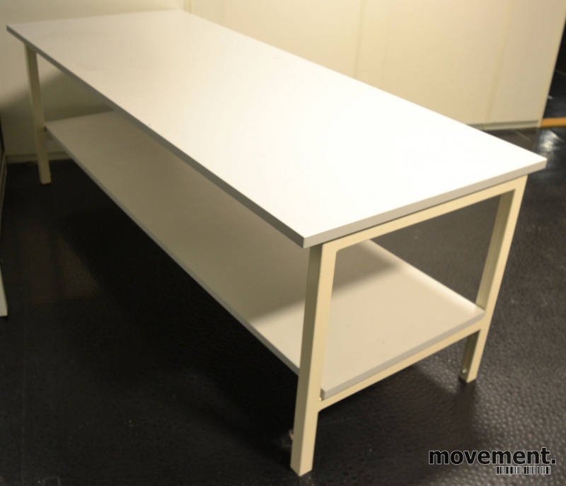 Solgt!Solid arbeidsbord / arbeidsbenk, - 2 / 2