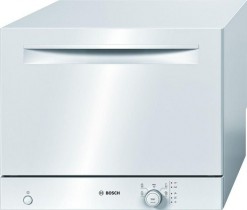 Bosch SKS50E02EU/04 liten oppvaskmaskin, hvit, pent brukt