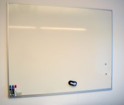 Whiteboard vegghengt 150x120cm, brukt
