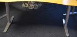 Understell for hevsenk-skrivebord fra Horreds, passer 160x80cm grått understell, pent brukt
