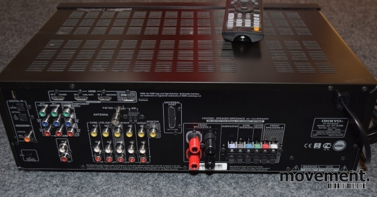 Solgt!Onkyo Surroundforsterker HT-R380, - 4 / 6