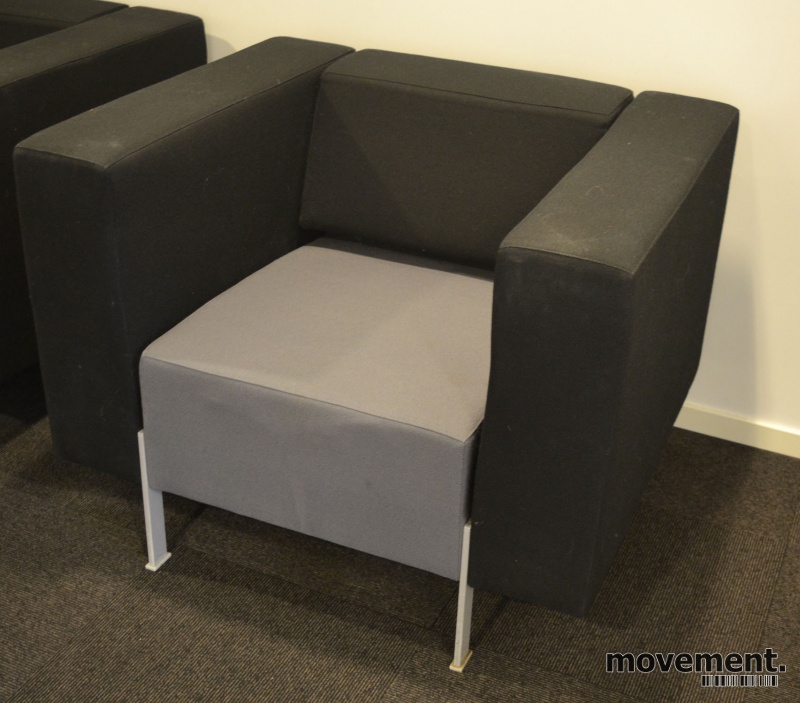 Solgt!Loungestol fra Kinnarps, modell PIO - 2 / 2