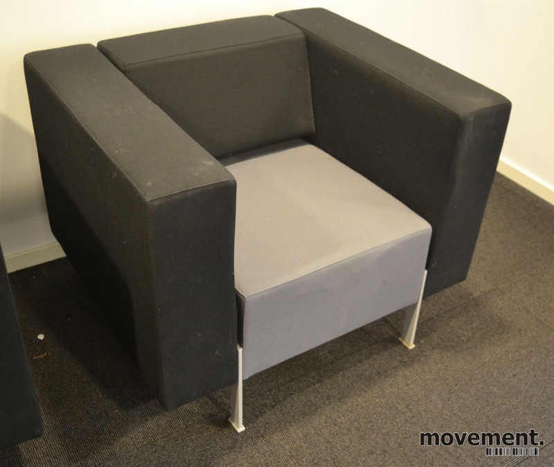 Solgt!Loungestol fra Kinnarps, modell PIO - 1 / 2