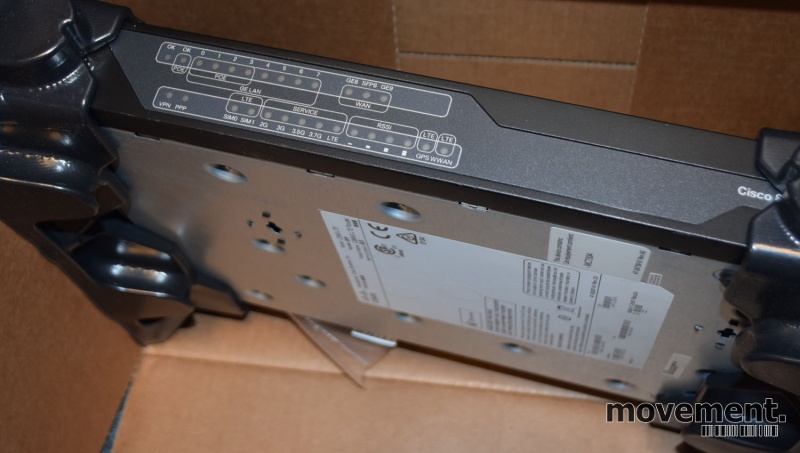 Solgt!Cisco 899G 4G LTE 2.0 ISR-Router, - 2 / 5