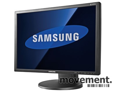 Solgt!Flatskjerm til PC: Samsung 2443BW, - 1 / 2