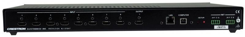 Solgt!Crestron HD-MD8X1, 8xHDMI Scaling - 2 / 2