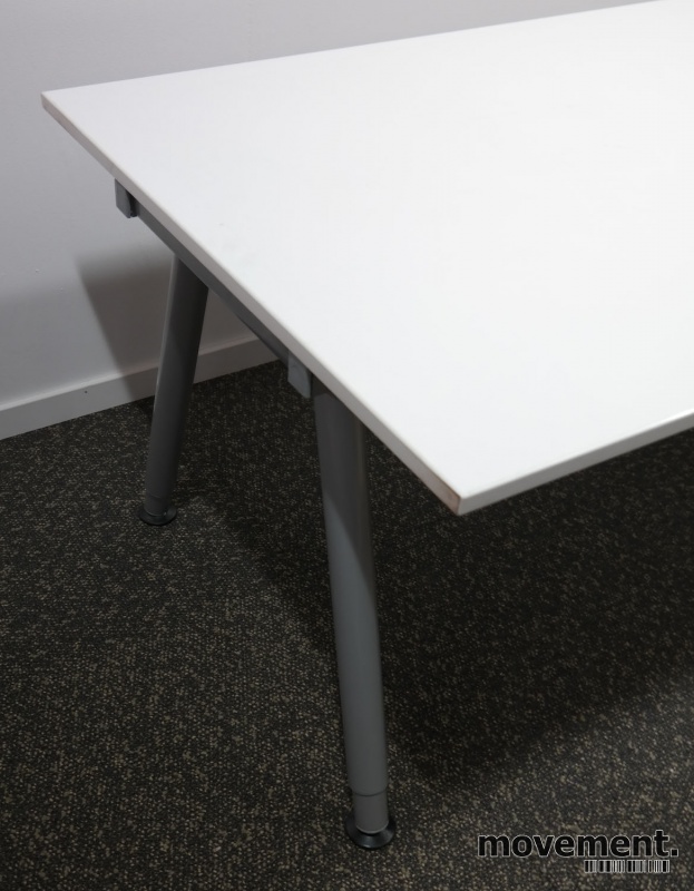 Solgt!IKEA Galant skrivebord i hvitt, - 3 / 3