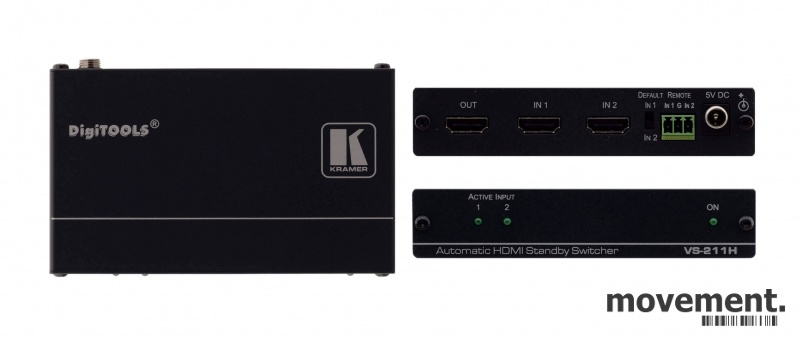 Solgt!Kramer VS-211H Automatic HDMI