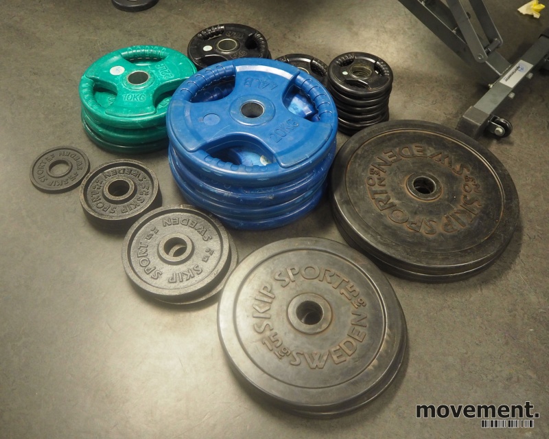 Solgt!Vektskiver for styrketrening, se - 2 / 2
