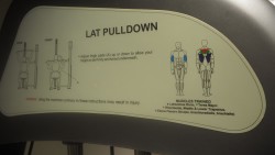 Lat pull down / nedtrekk-maskin fra Vertex USA / Sportsmaster, pent brukt