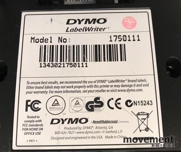 Solgt!Dymo etikettskriver USB, - 3 / 3