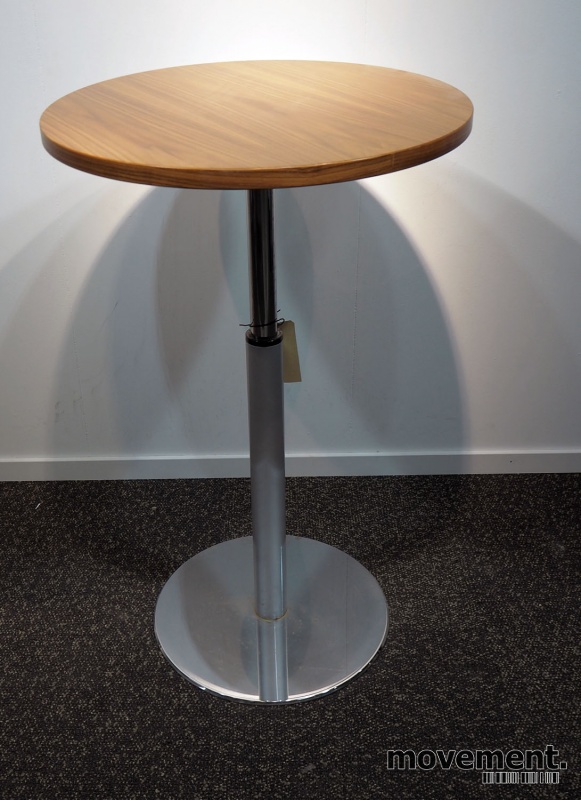 Solgt!Lite møtebord i valnøtt / krom fra - 2 / 3