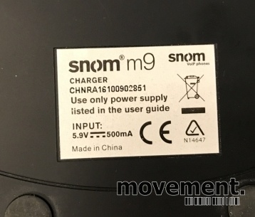 Solgt!Snom m9 trådløst IP-apparat med - 3 / 4
