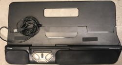 RollerMouse PRO USB, ergonomisk rullemus for musearm i sort farge, pent brukt