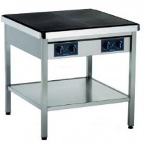 Jøni Foodline MK-2 elektrisk kokebord/komfyr, 86cm bredde, 14kW 230V 3fas, pent brukt 2015-modell