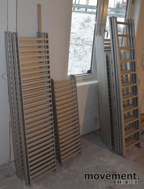 Solgt!Kjøleromshyller i aluminium 179cm - 2 / 8