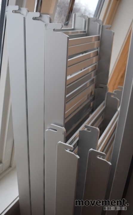 Solgt!Kjøleromshyller i aluminium 179cm - 6 / 8