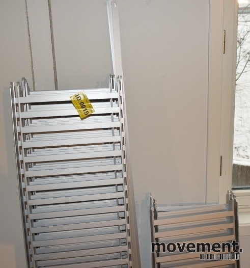 Solgt!Kjøleromshyller i aluminium 179cm - 8 / 8