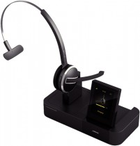 Jabra Pro 9470 Trådløst Headset med base, for fasttelefon, mobiltelefon og PC, pent brukt