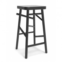 Barkrakk / barstol i sort fra NC, modell Plockepinn, høyde 64cm, pent brukt