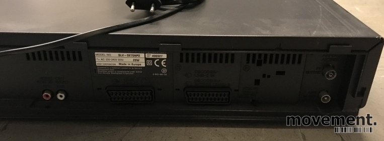 Solgt!Sony VHS-spiller Stereo, SLV-SE70, - 3 / 4