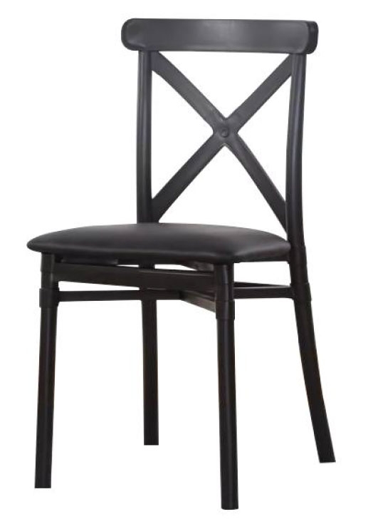 Kafestol i sort støpeplast