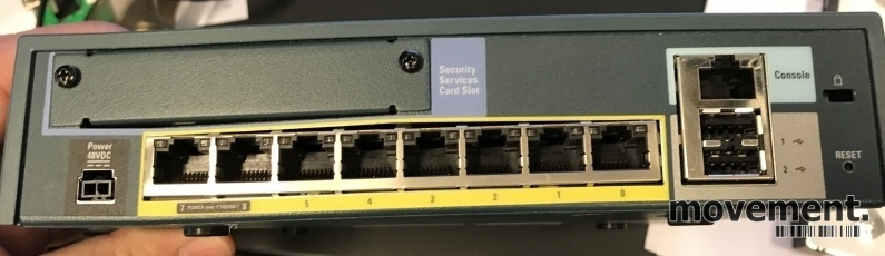 Solgt!Cisco ASA 5505 Security Appliance - 4 / 4