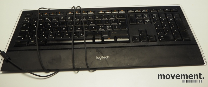 Solgt!Logitech K740 / Y-UY95 Tastatur USB - 2 / 2