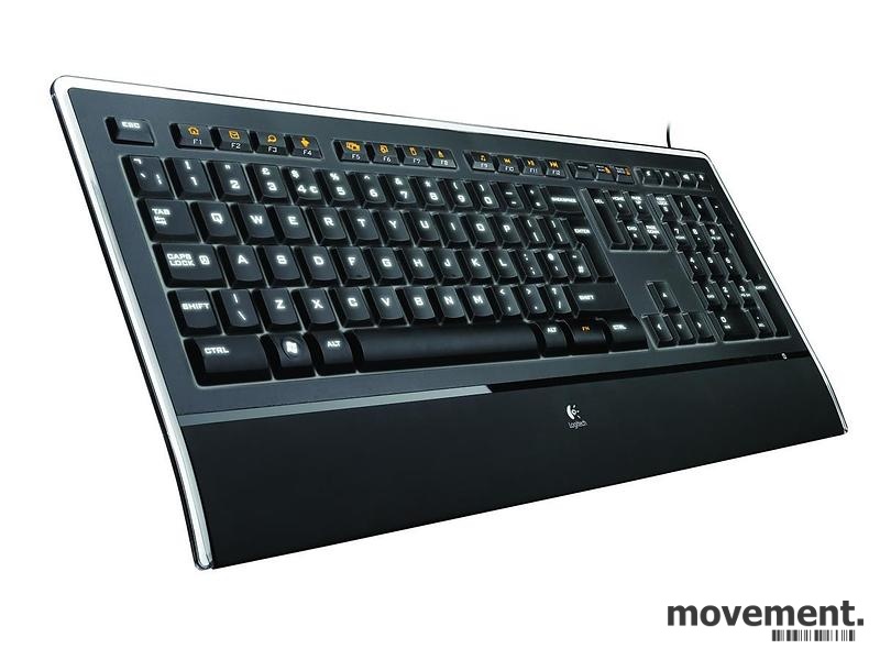 Solgt!Logitech K740 / Y-UY95 Tastatur USB - 1 / 2