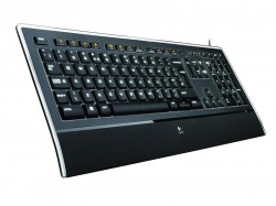 Logitech K740 / Y-UY95 Tastatur USB Norsk, bakgrunnsbelysning, pent brukt