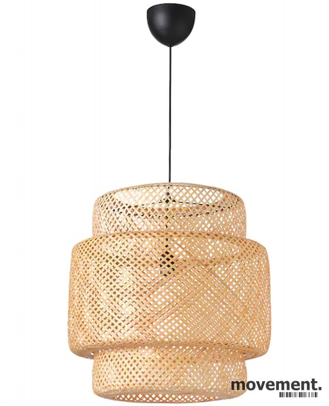 Solgt!Taklampe i bambus fra IKEA, modell - 1 / 3