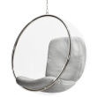 Solgt!Designstol: Bubble chair i klar - 1 / 5