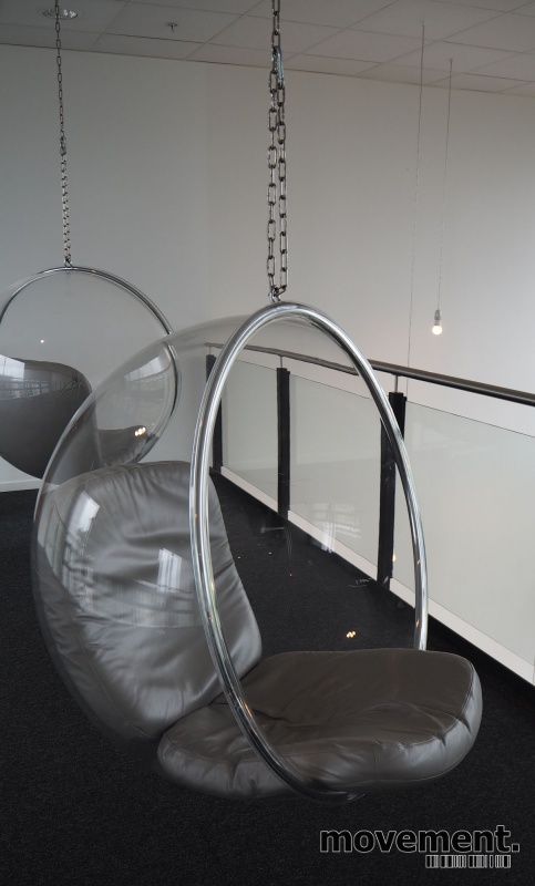 Solgt!Designstol: Bubble chair i klar - 4 / 5