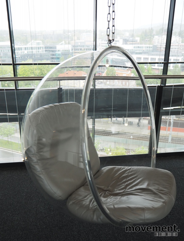 Solgt!Designstol: Bubble chair i klar - 2 / 5