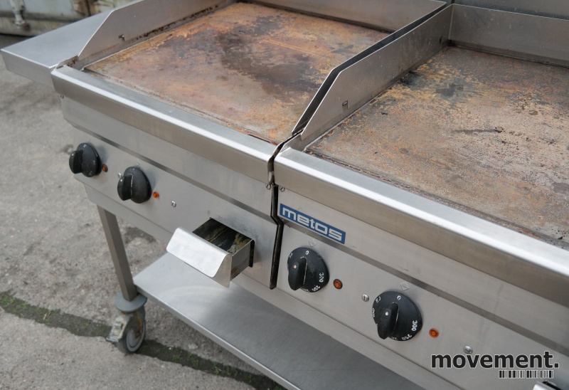 Solgt!Metos steketopp / flatgrill / - 2 / 7
