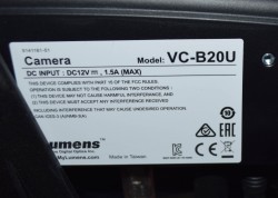 Lumens VC-B20U, 1080p-kamera for Skype, USB3.0, pent brukt