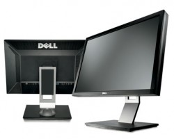 Flatskjerm til PC: Dell 24toms, U2410f, 1920x1200, USB/DVI/DP/HDMI m.fl., pent brukt