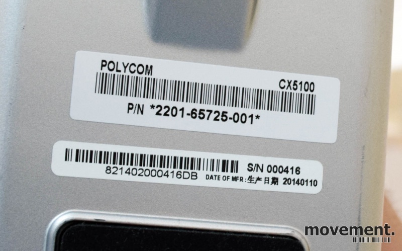 Solgt!Videokonferanse fra Polycom, modell - 2 / 3
