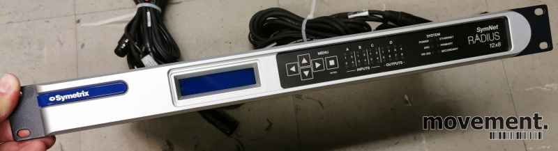 Solgt!Symetrix SymNet Radius 12x8 DSP - 2 / 6